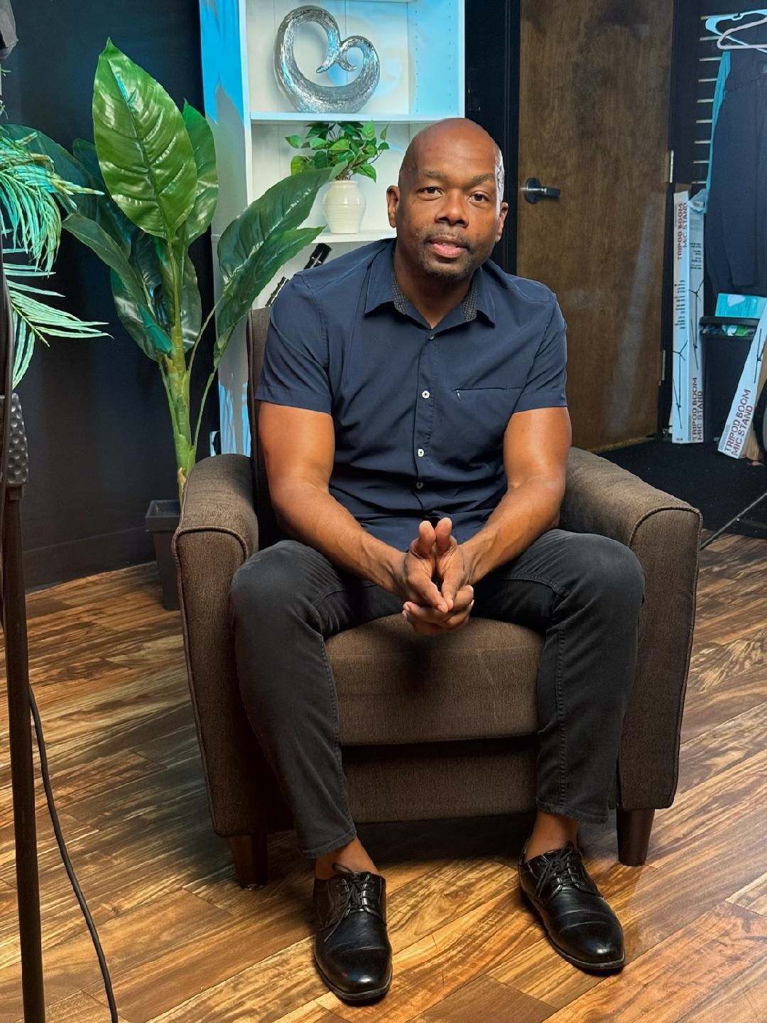 Joseph Graham Jr seated